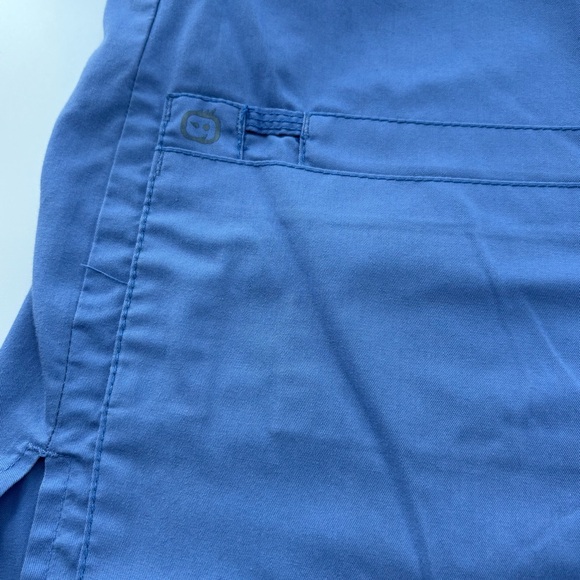 Wonder Wink Scrubs for Women, Flare Leg Scrub Pants in Ceil Blue Medium - Picture 7 of 8